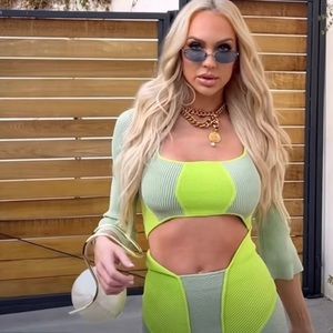 CULT GAIA green long sleeve top (Sz S)